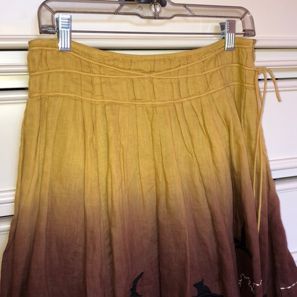 Ombre Bird skirt by Lithe - Picture 4 of 8